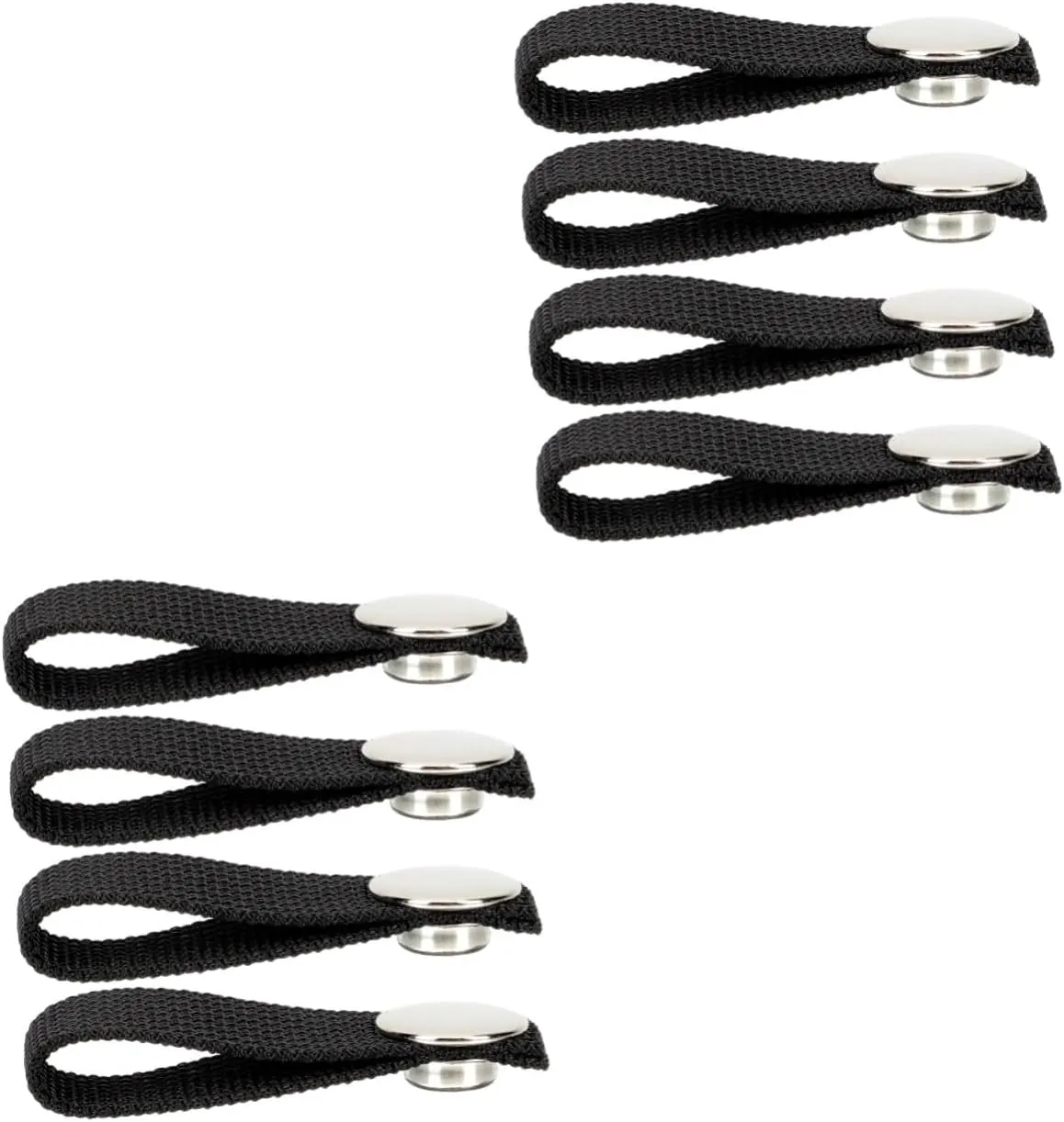8pcs Elastic Chin Strap for Hockey Helmets Detachable Snap Replacement and Breathable Helmet Accessories Fits Hockey Gear Easy to Install