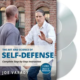 Art and Science of Self-Defense 2-DVD (YMAA DVD) Joe Varady step by step, Nine Levels - Easy to Expert **New** 2024 Self Defense DVD - Situational Awareness and Safety