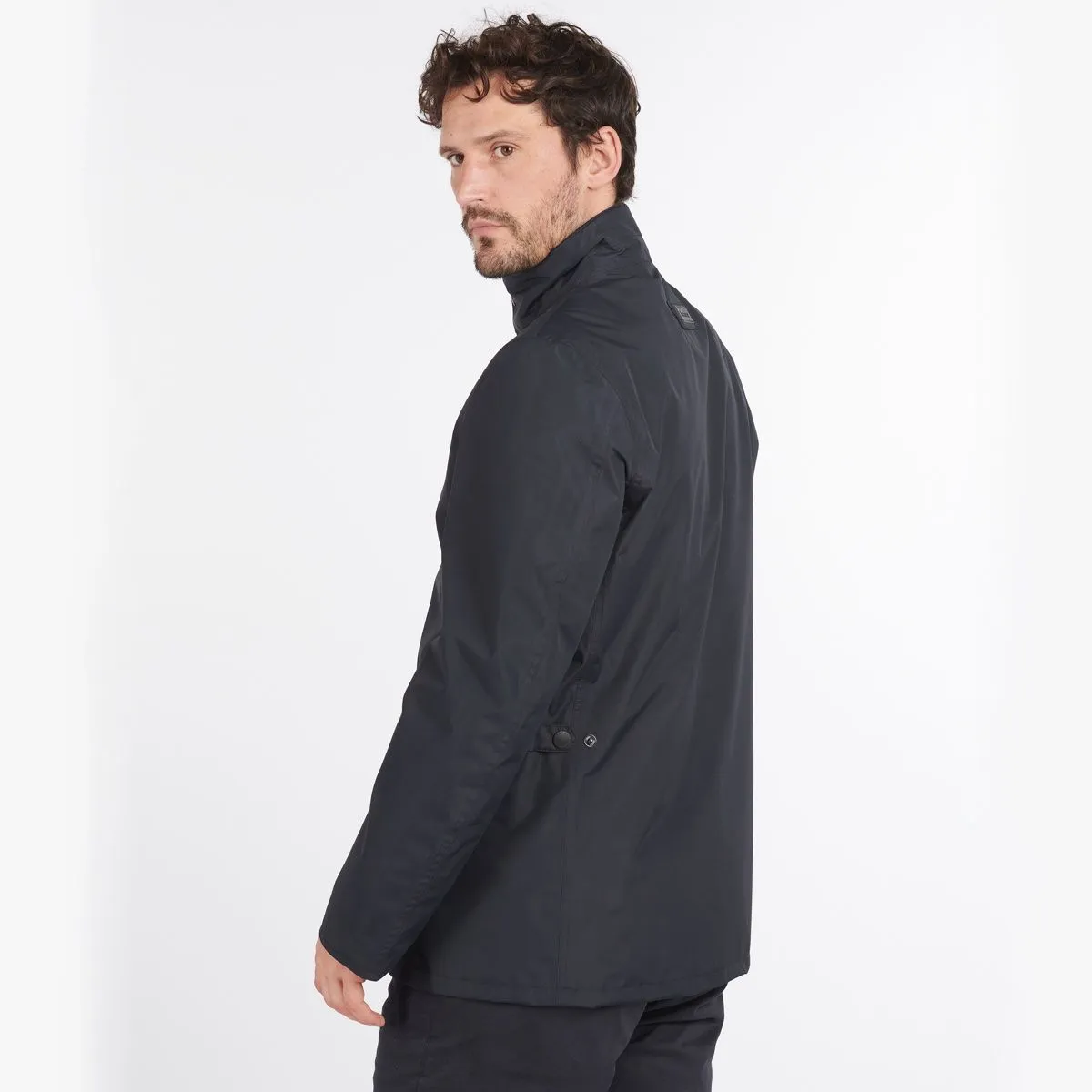 Barbour Spoonbill Waterproof Men's Jacket | Navy