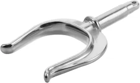 Boat Stainless Steel Side Mount Oarlock Socket Heavy Duty Marine Row Boat Mount for Kayaks Canoes and Water Rafts Durable Antirust Fitting with Enhanced Stability