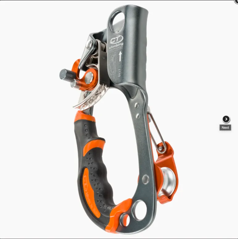 Climbing Technology QUICK ROLL Hand Ascender With Pulley 140kg