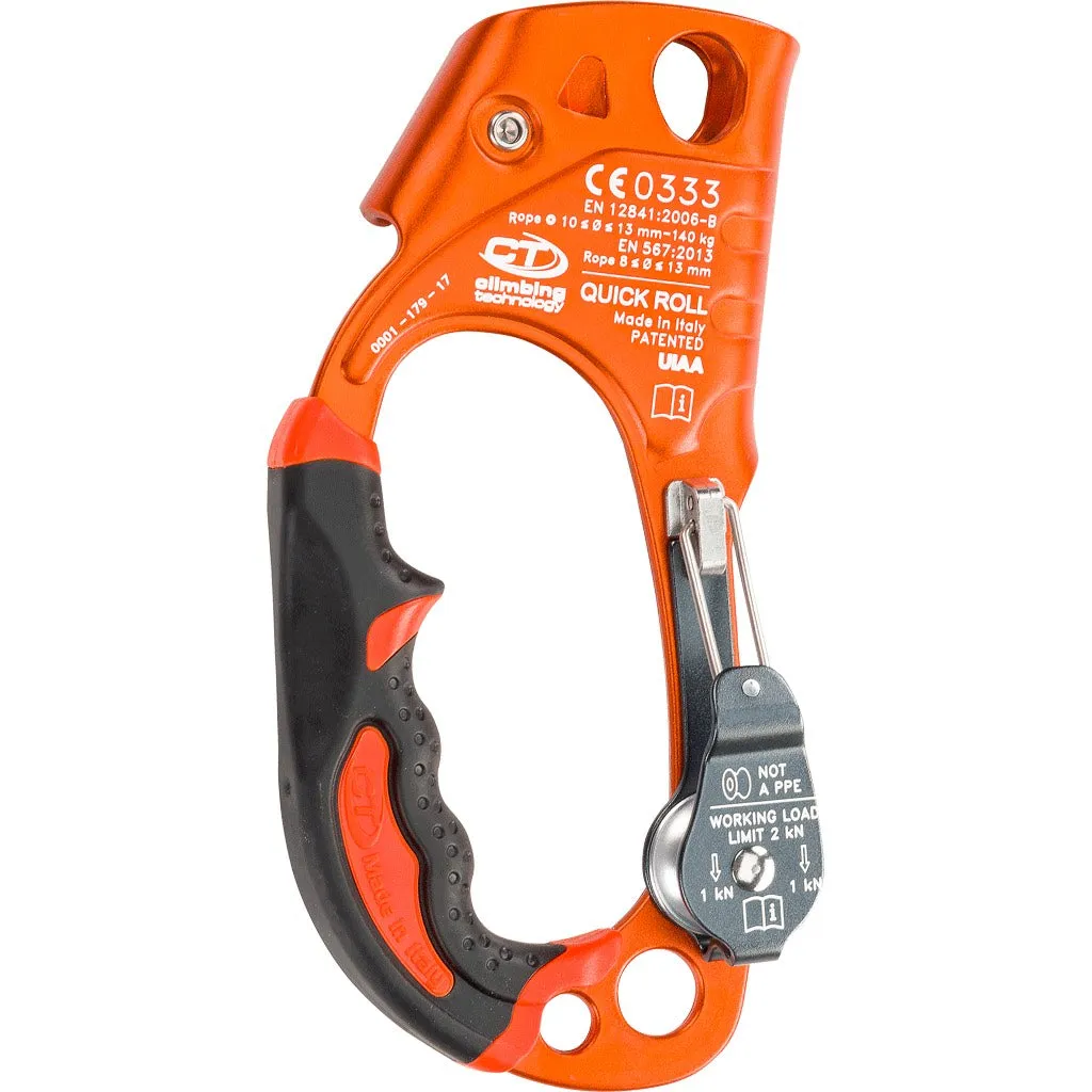 Climbing Technology QUICK ROLL Hand Ascender With Pulley 140kg