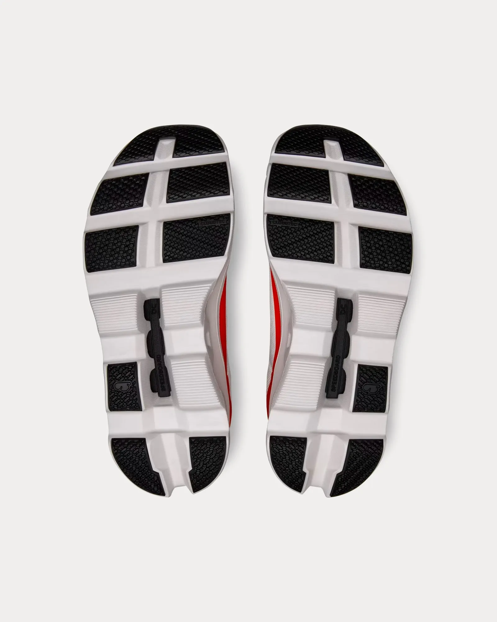 Cloudmonster Undyed-White / Flame Running Shoes