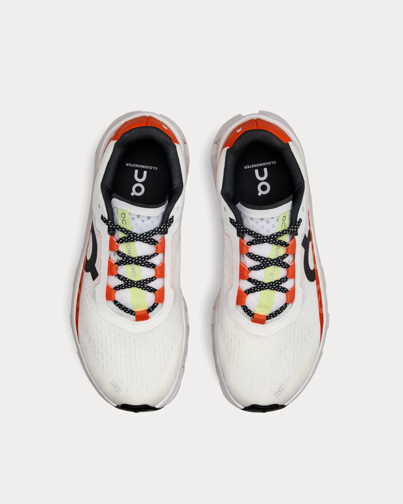 Cloudmonster Undyed-White / Flame Running Shoes