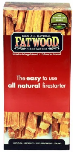 Fatwood 9983 1.5 LB Box Of Pine Wood Fire Starter - Quantity of 6