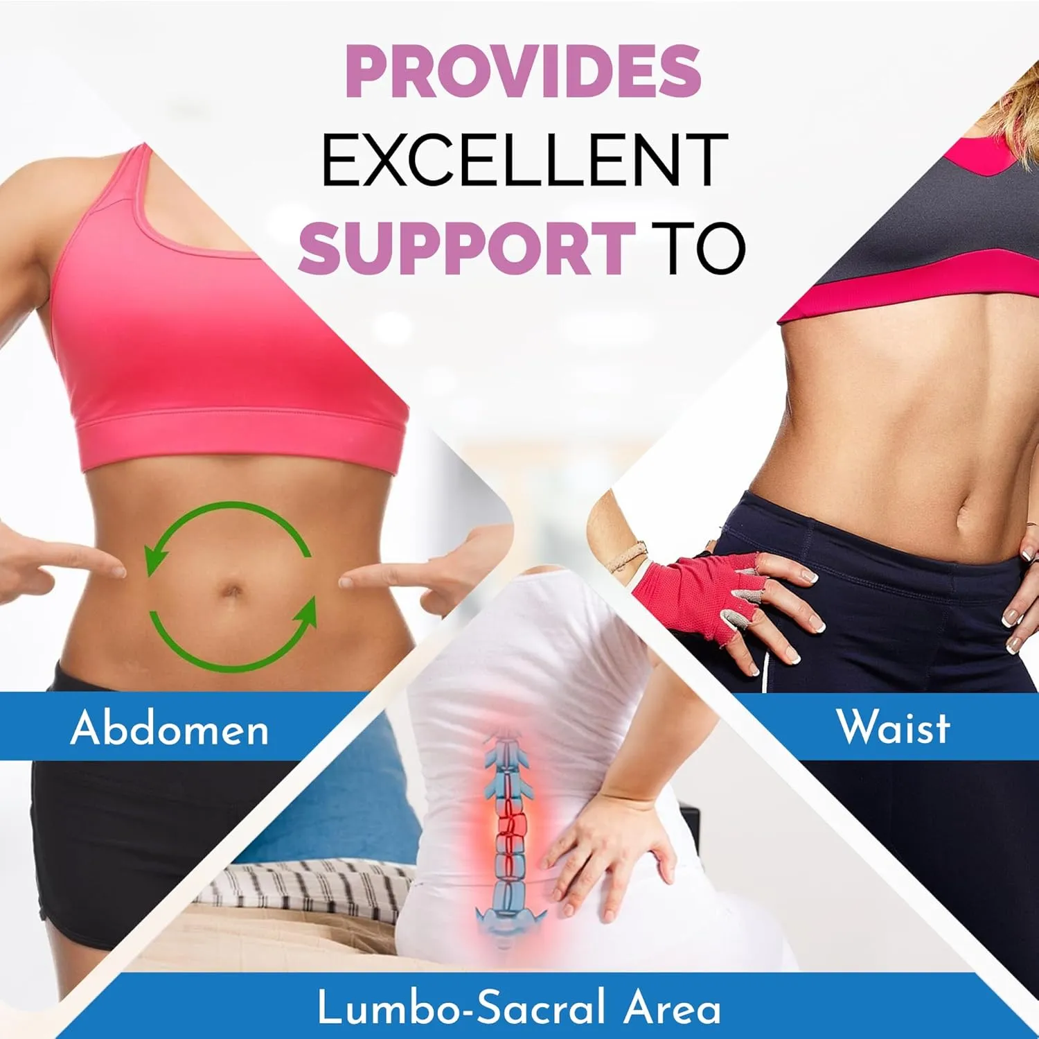 GABRIALLA 9'' Abdominal Binder for Women: Ideal Postpartum Belly Band and C Section Recovery Must Haves, Suitable for Post-Surgery Patients, Postpartum, and C Section Belly Band, Made in USA (Small)