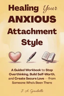 Healing Your Anxious Attachment Style: A Guided Workbook to Stop Overthinking, Build Self-Worth, and Create Secure Love  from Someone Whos Been There Hardcover  May 1, 2025