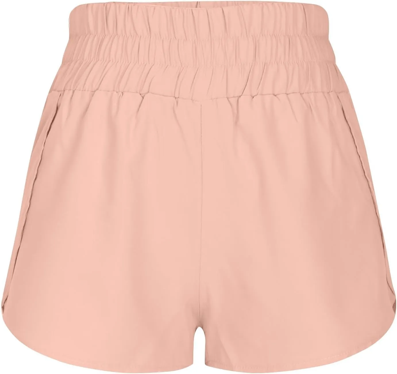 High Waisted Running Shorts for Women Summer Split Breathable for Athletic Tennis Gym Workout Shorts Outfit 2025
