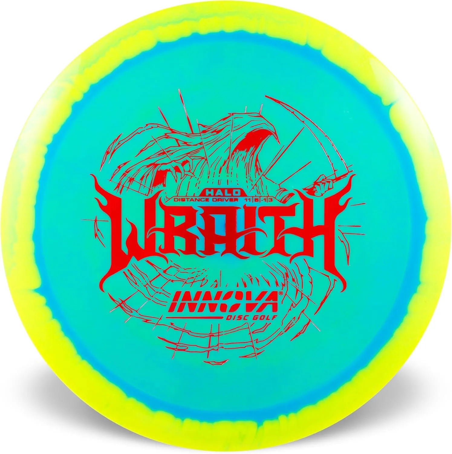 Innova Halo Star Wraith Disc Golf Distance Driver  Long and Fast Disc Golf Driver (Colors Will Vary)