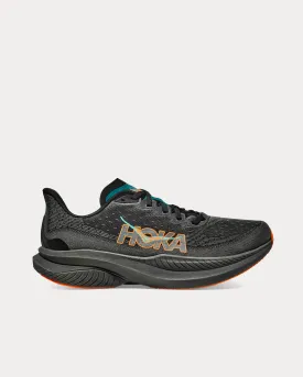 Mach 6 Black / Electric Tangerine Running Shoes