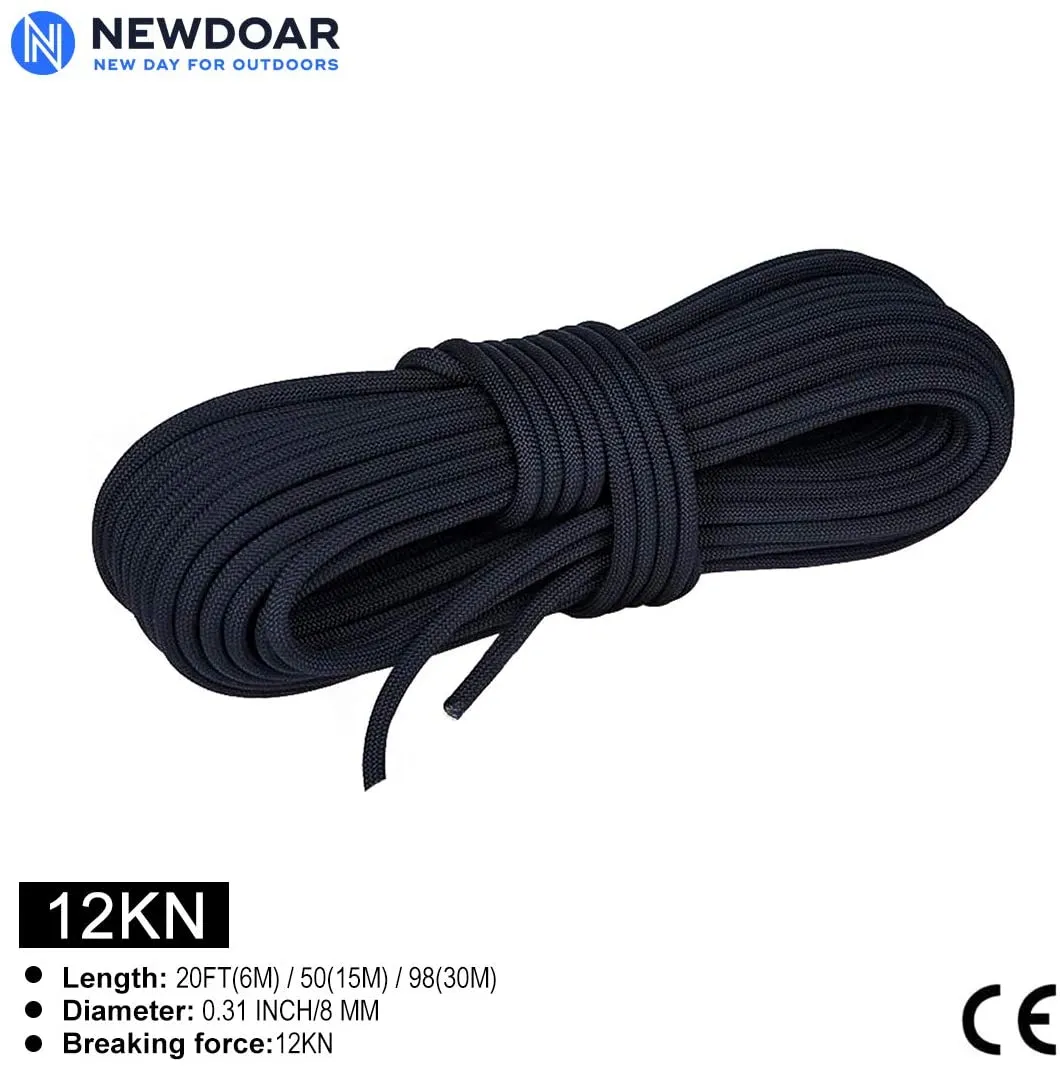 NewDoar 24KN 8mm Rock Climbing Rope