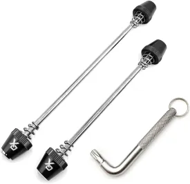 ONIPAX Bike Anti-Theft Locking Skewer 7 Lobe Bicycle Wheel Hub Secure ONIPAX Bike Anti-Theft Locking Skewer 7 Lobe Bicycle Wheel Hub Secure
