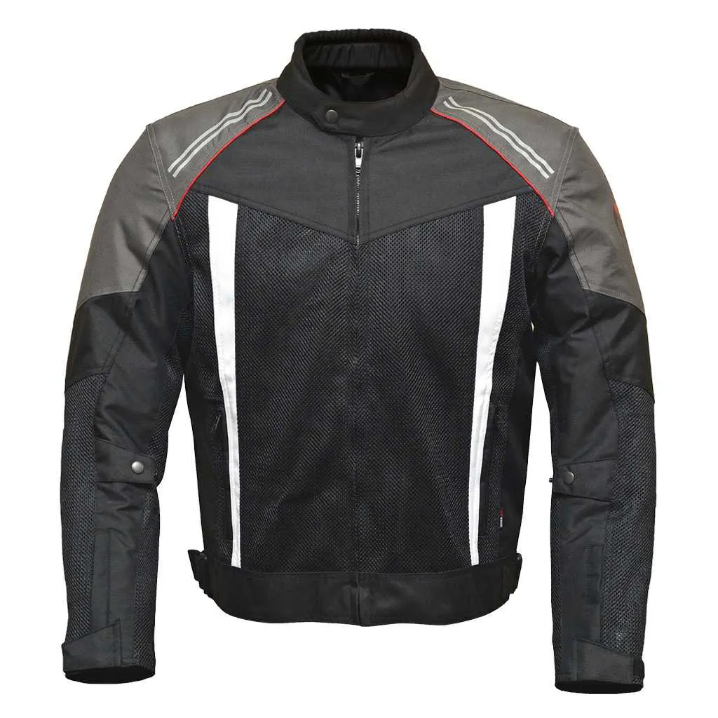 RIDERACT® Textile Motorcycle Jacket Gaze Waterproof Motorbike Jacket