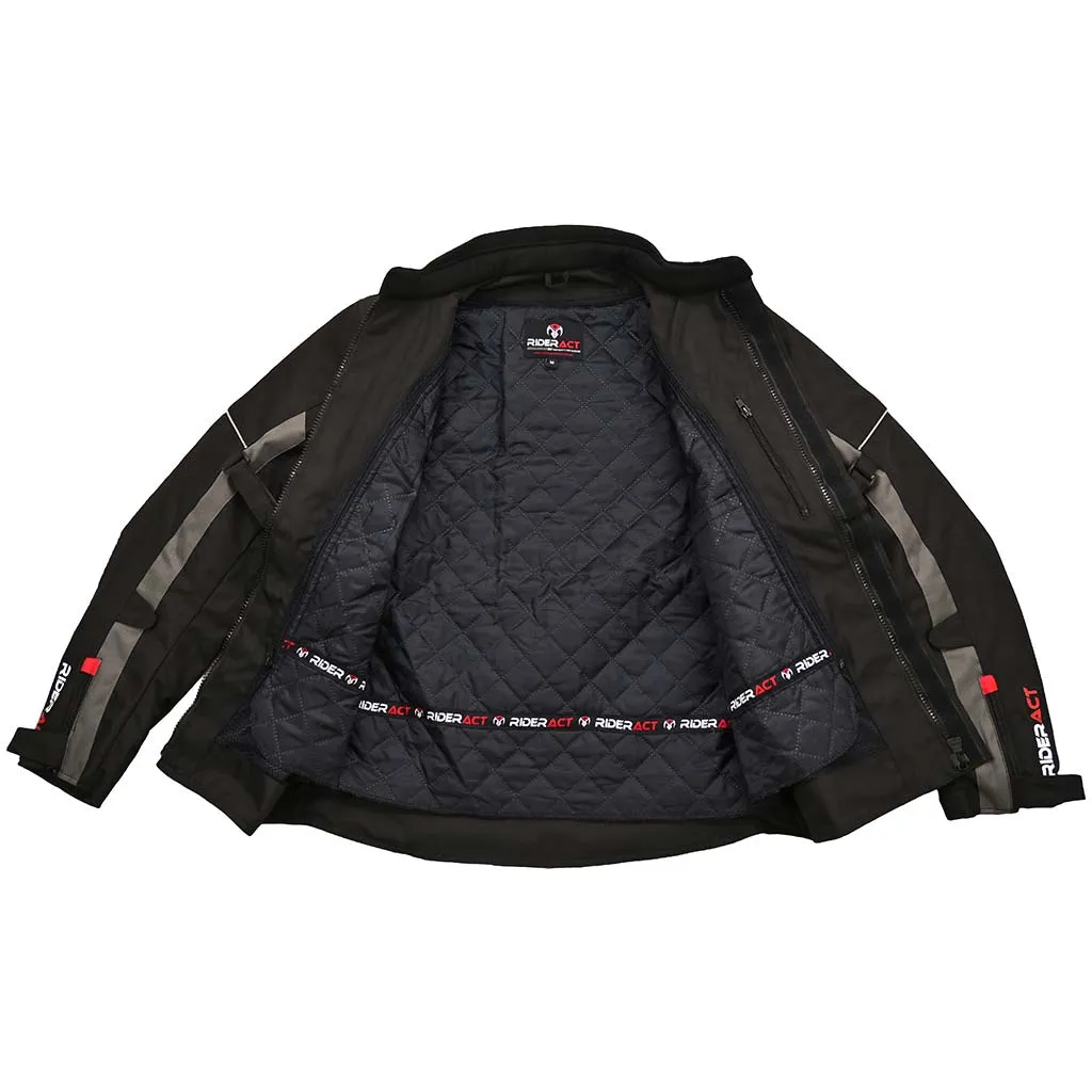 RIDERACT® Touring Motorcycle Jacket Companion Motorbike Jacket
