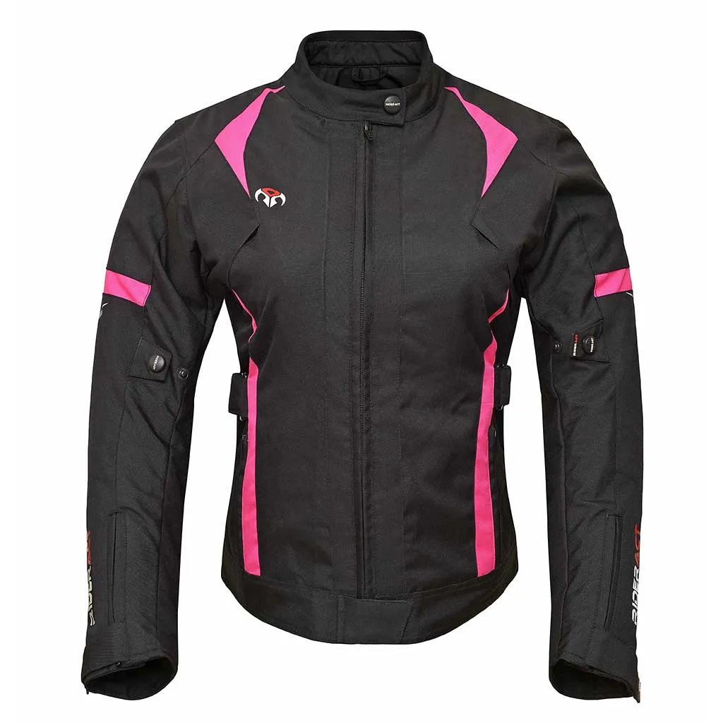 RIDERACT® Womens Motorcycle Jacket Gallop Waterproof Riding Jacket