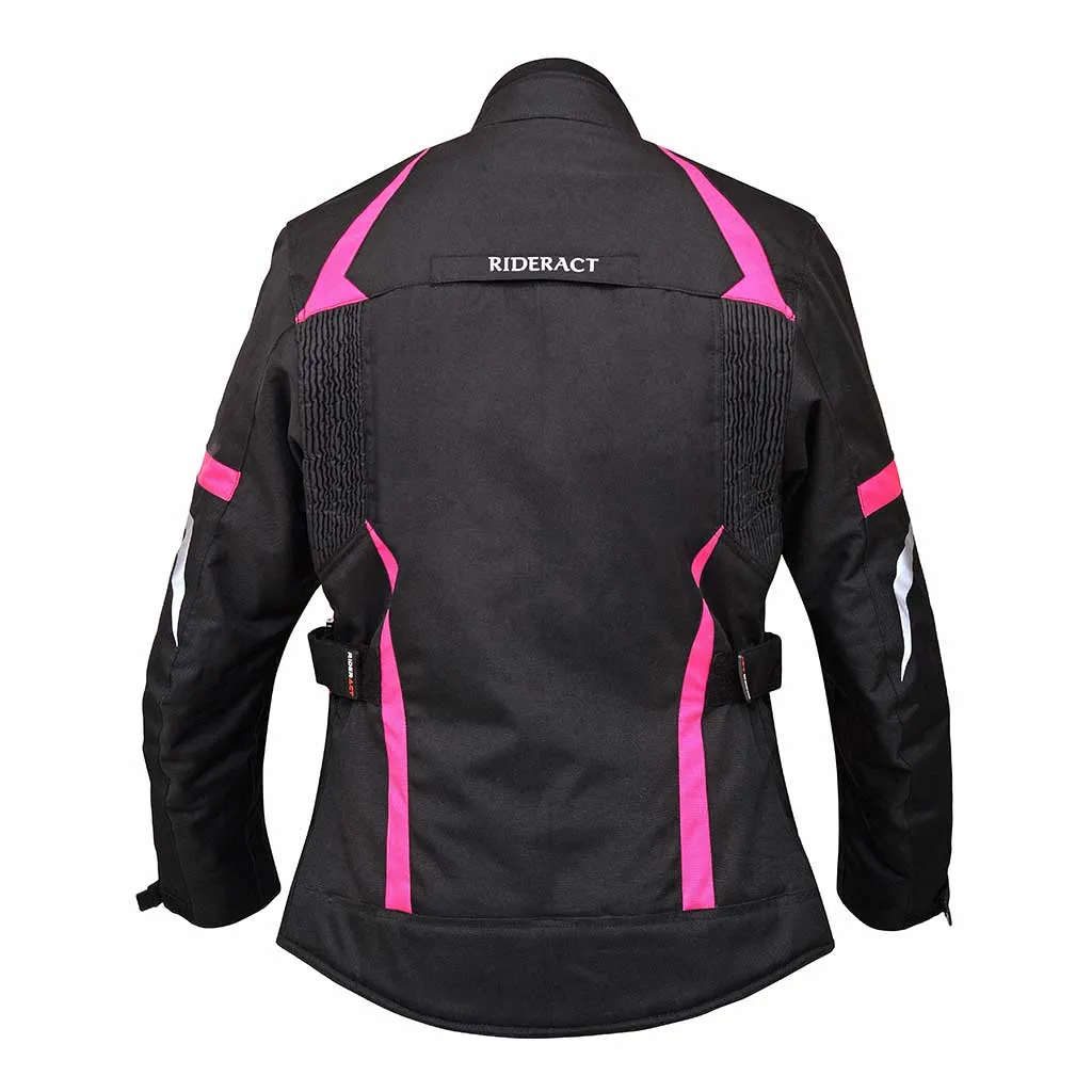 RIDERACT® Womens Motorcycle Jacket Gallop Waterproof Riding Jacket