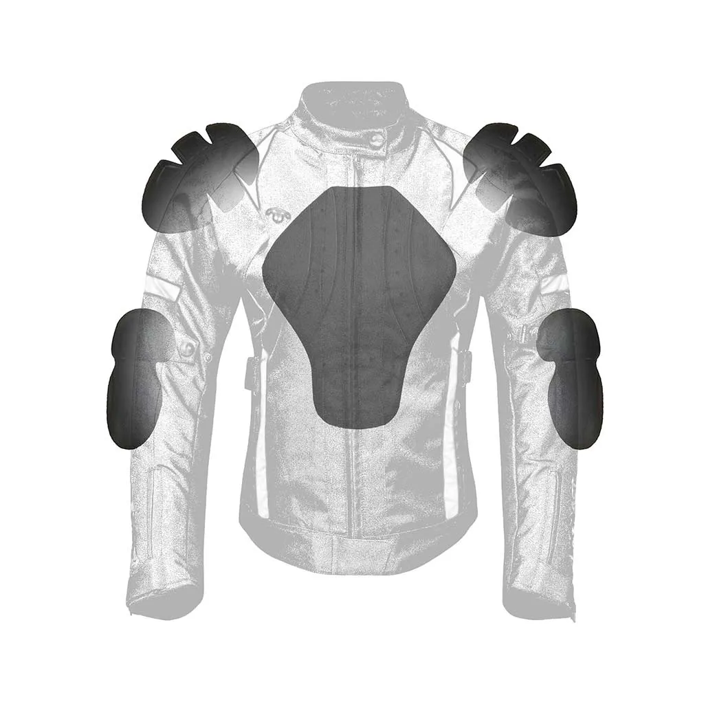 RIDERACT® Womens Motorcycle Jacket Gallop Waterproof Riding Jacket