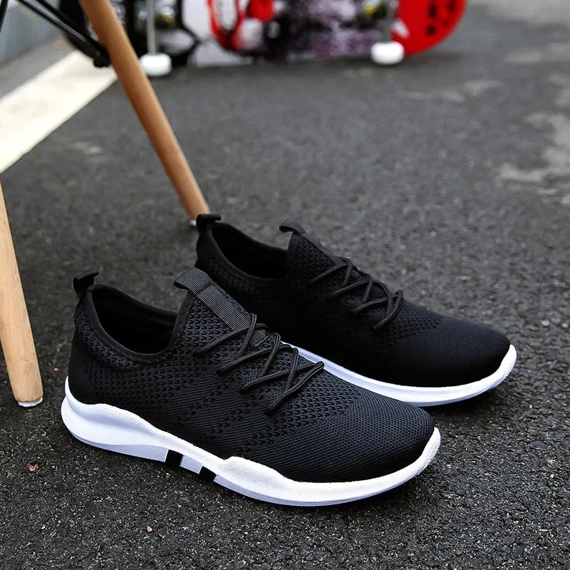 Summer New Flying woven running shoes