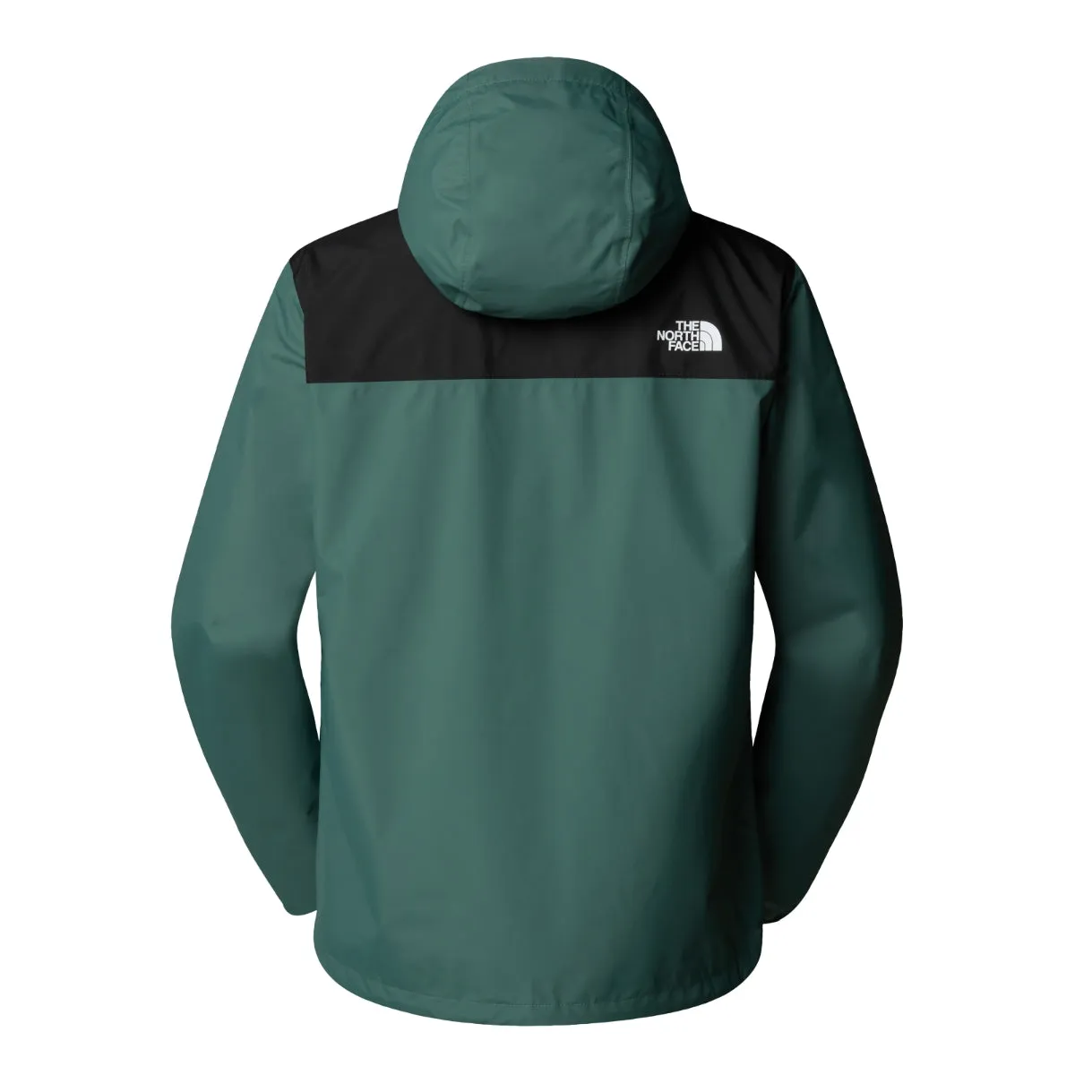 The North Face Antora Waterproof Men's Jacket | Duck Green-TNF Black