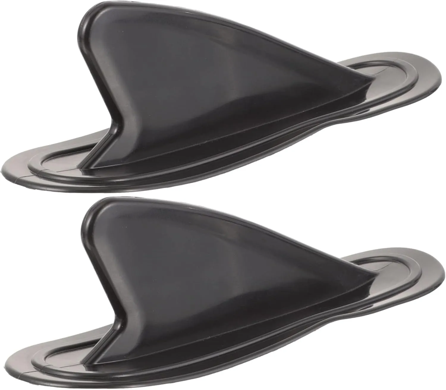 Toyvian 2Pcs Surfboard Fins for Inflatable Surfboards Easy Install Paddle Fin Material Enhanced Stability for Surfing and Paddleboarding
