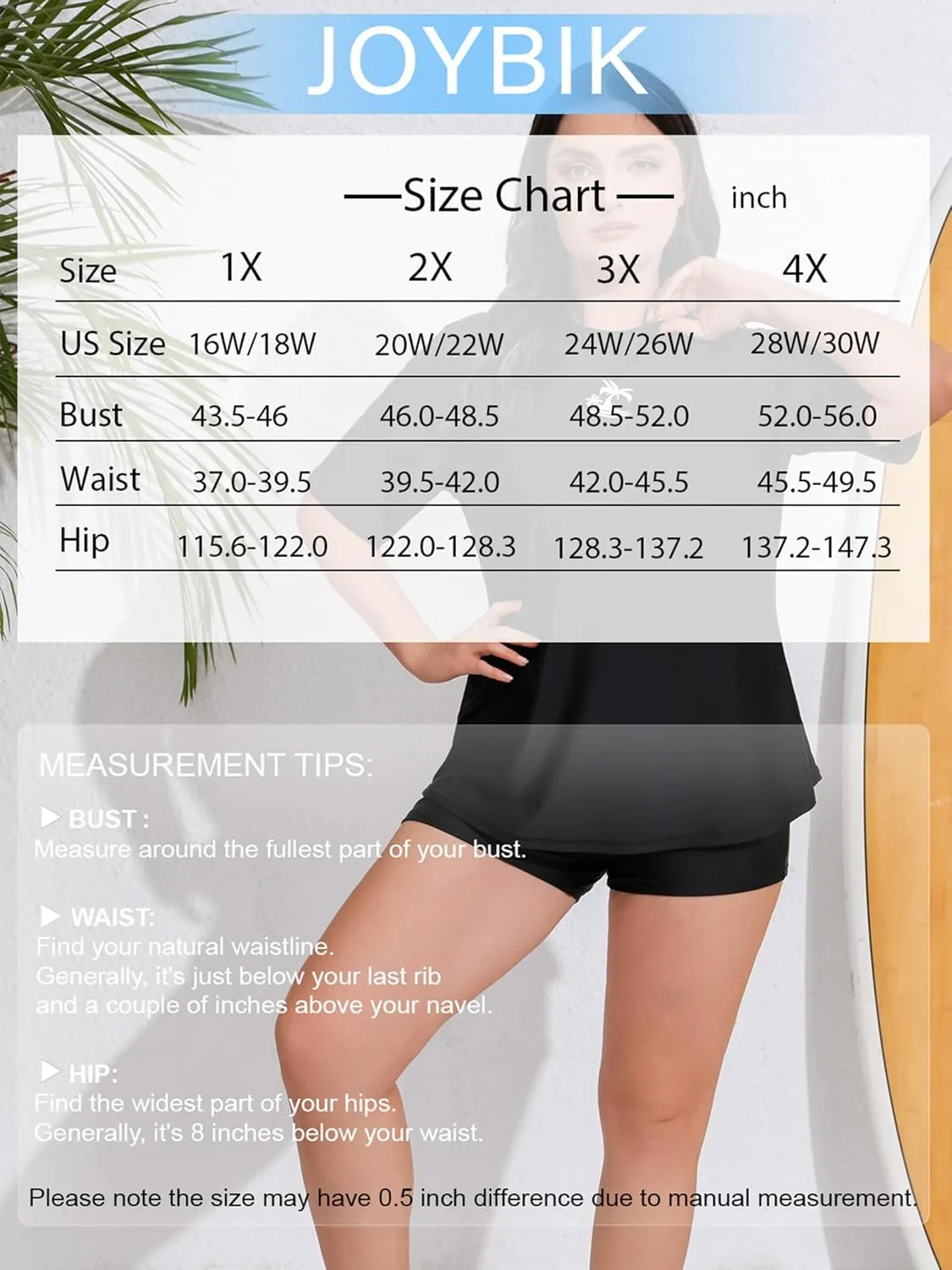 Women's Plus Size Two Piece Short Sleeve Rash Guard Sets with Built in Bra UPF50  Swim Shirt Top and Shorts