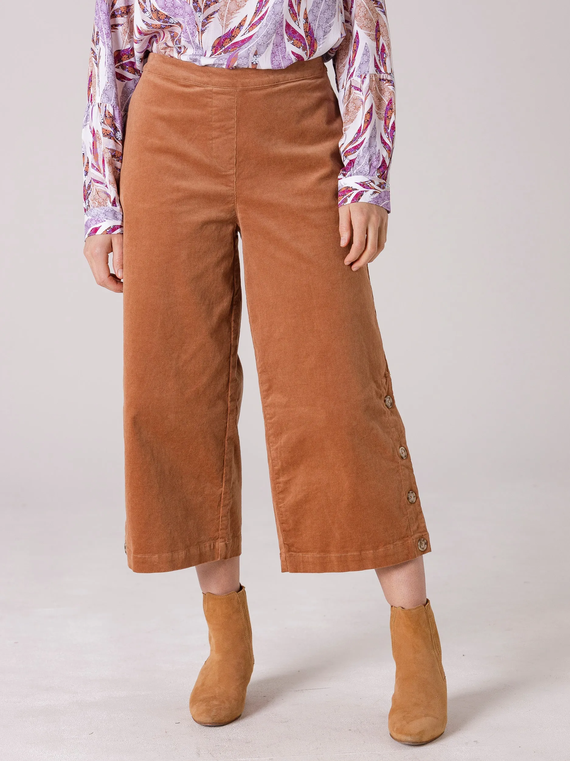 Yarra Trail Wide Leg Pant Tan | YT8873