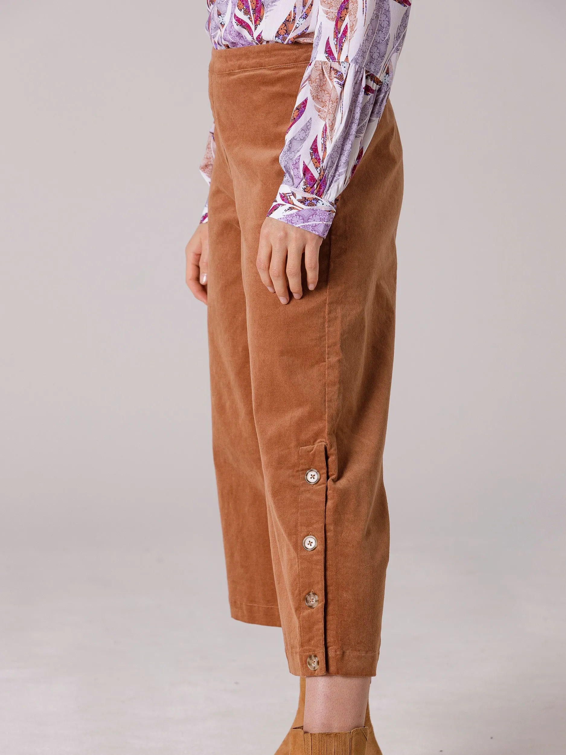 Yarra Trail Wide Leg Pant Tan | YT8873