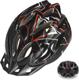 Zacro Adult Bike Helmet Lightweight for Men Women Comfort with Pads&Visor, Certified Bicycle Helmet for Adults Youth Mountain Road Biker